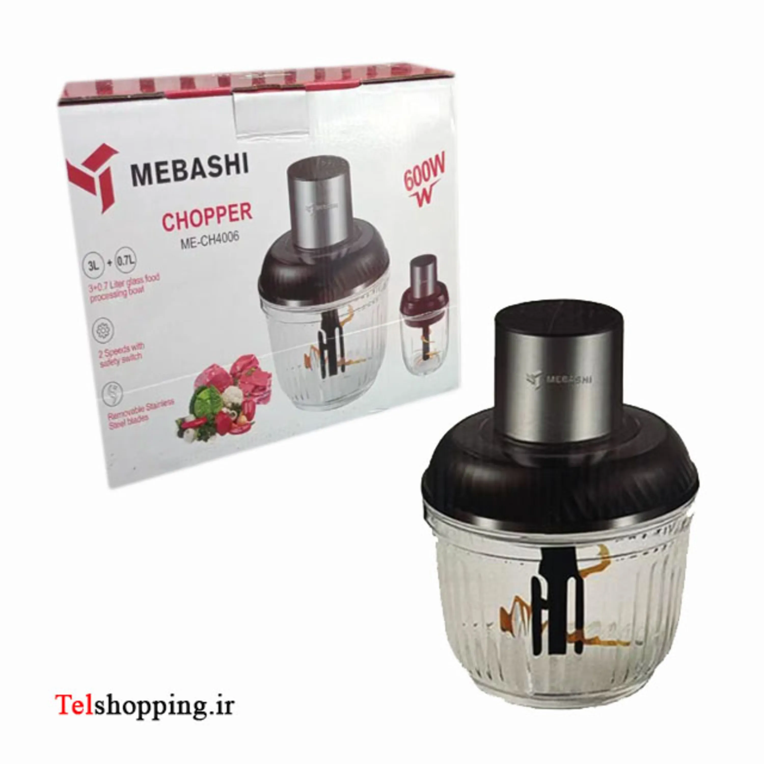 خردکن دوقلو مباشی مدل ME CH4006